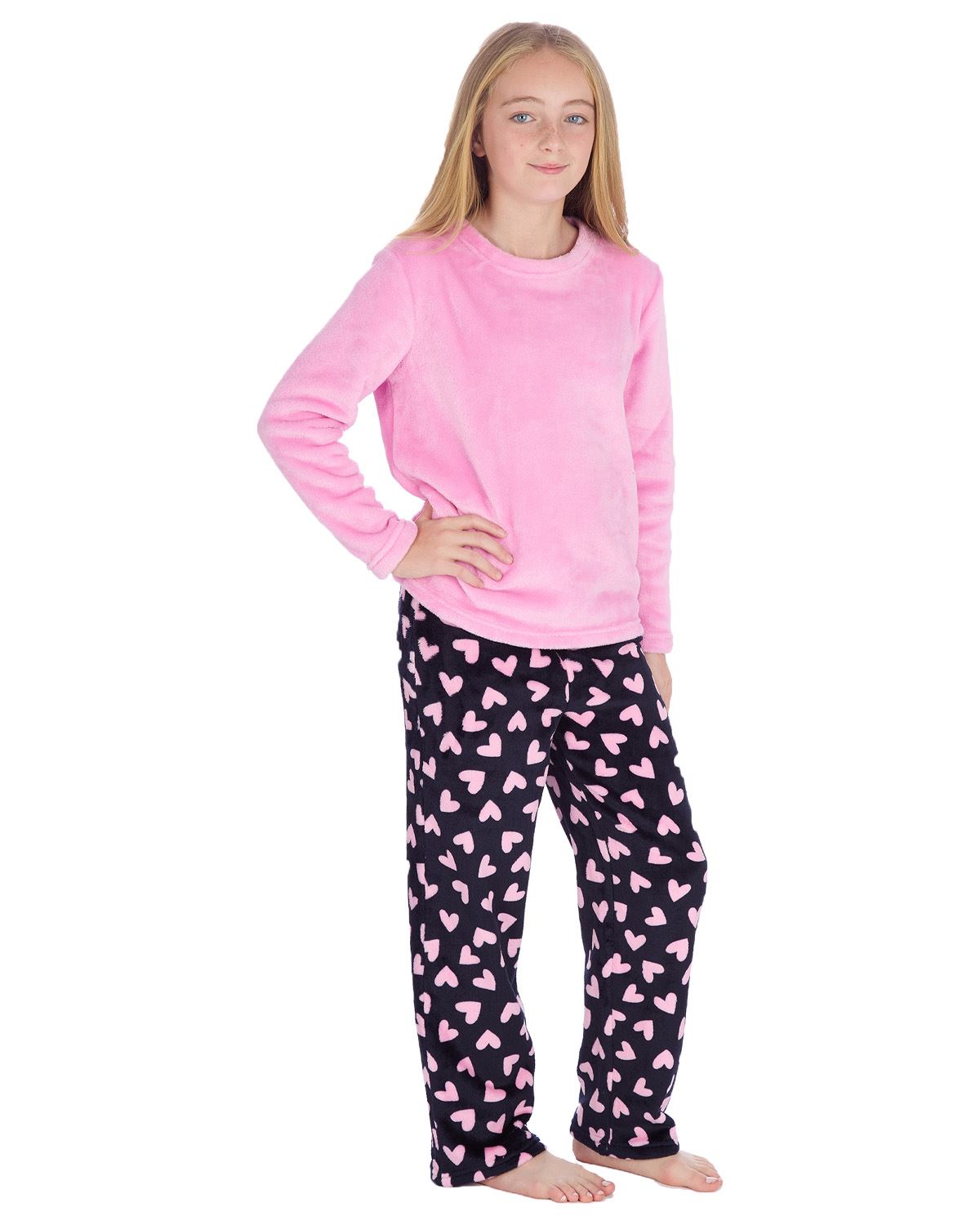 Forever Dreaming Girls Polished Fleece Pyjamas