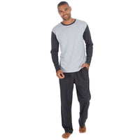 Momentii Mens Jersey Long Sleeve Pyjamas