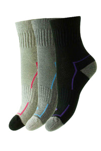 HJ Hall 3 Pack Comfort Top Workwear Socks