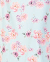 La Marquise Womans Silkyknit Floral Garden Kaftan