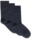 Calvin Klein Mens 3 Pack Dress Socks