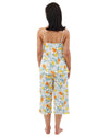 Indigo Sky Womens Lemon Fruit Cropped Pyjamas