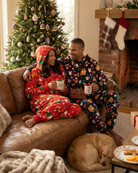 Huggable Adults Fleece Christmas Onesie