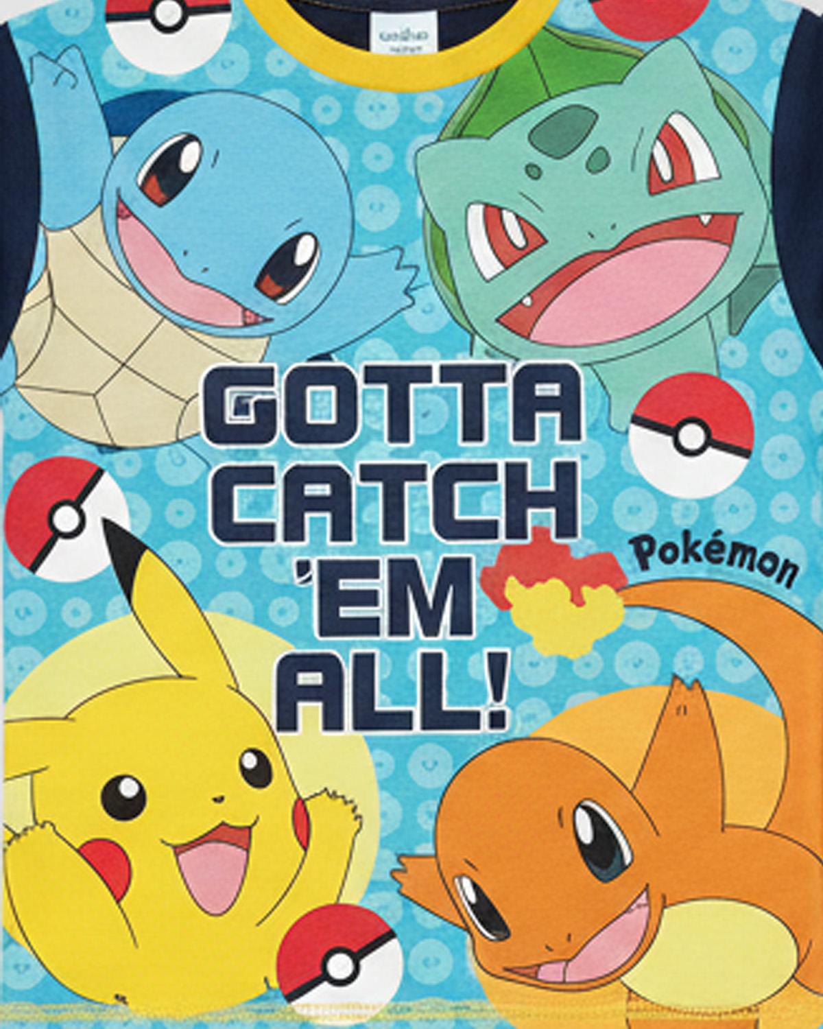 Pokémon Boys Pikachu Gotta Catch 'Em All Pyjamas