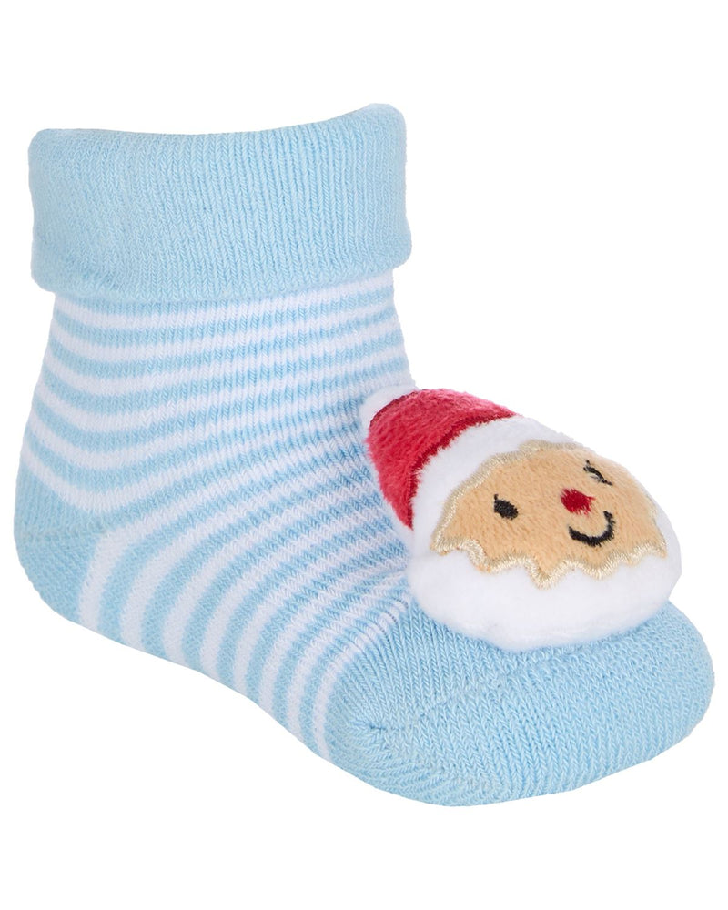 Festive Socks 3 Pack Novelty Baby Christmas Socks