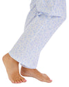 Slenderella Womens Ditsy Floral Tailored Jersey Pyjamas