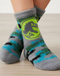 Jurassic World 1 Pair Mens & Boys Cosy Socks