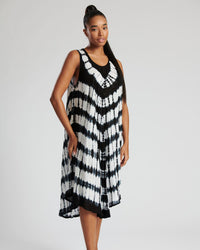Pistachio Womens Tie Dye Summer Dress