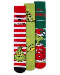 6 Pairs Grinch Christmas Socks