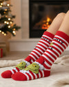 2 Pairs Family Grinch Cosy Socks